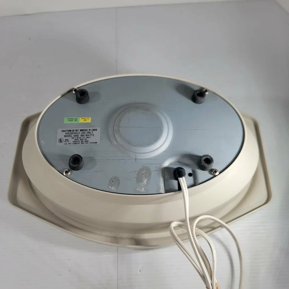 Rival Automatic Steamer and Rice Cooker Replacement Base Only Model 4450 Tested‎